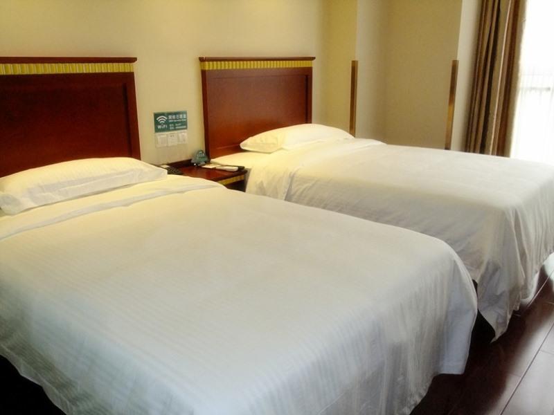 Greentree Inn Anhui Hefei High-Speed Railway South Station Baohe Avenue Government Business Hotel Bagian luar foto