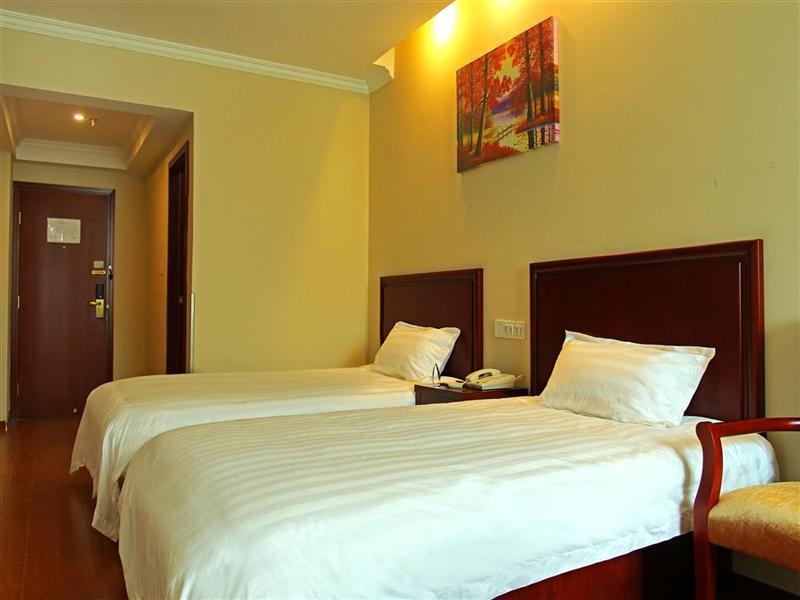 Greentree Inn Anhui Hefei High-Speed Railway South Station Baohe Avenue Government Business Hotel Bagian luar foto