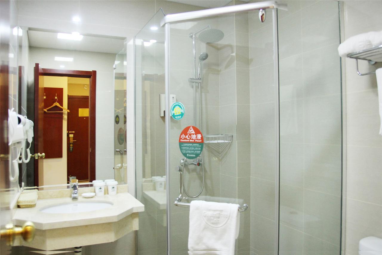Greentree Inn Anhui Hefei High-Speed Railway South Station Baohe Avenue Government Business Hotel Bagian luar foto